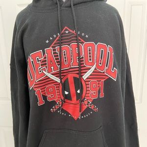 Deadpool 1991 Black Hoodie (Hot Topic)
